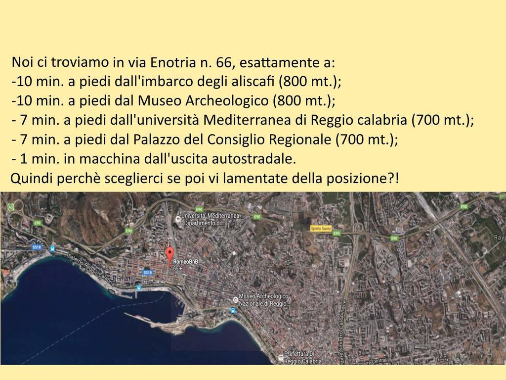 Romeo B&B Reggio di Calabria Kültér fotó